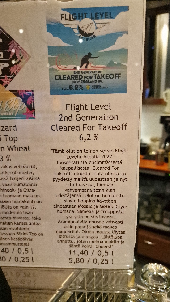 2nd Generation Cleared For Takeoff, Finland