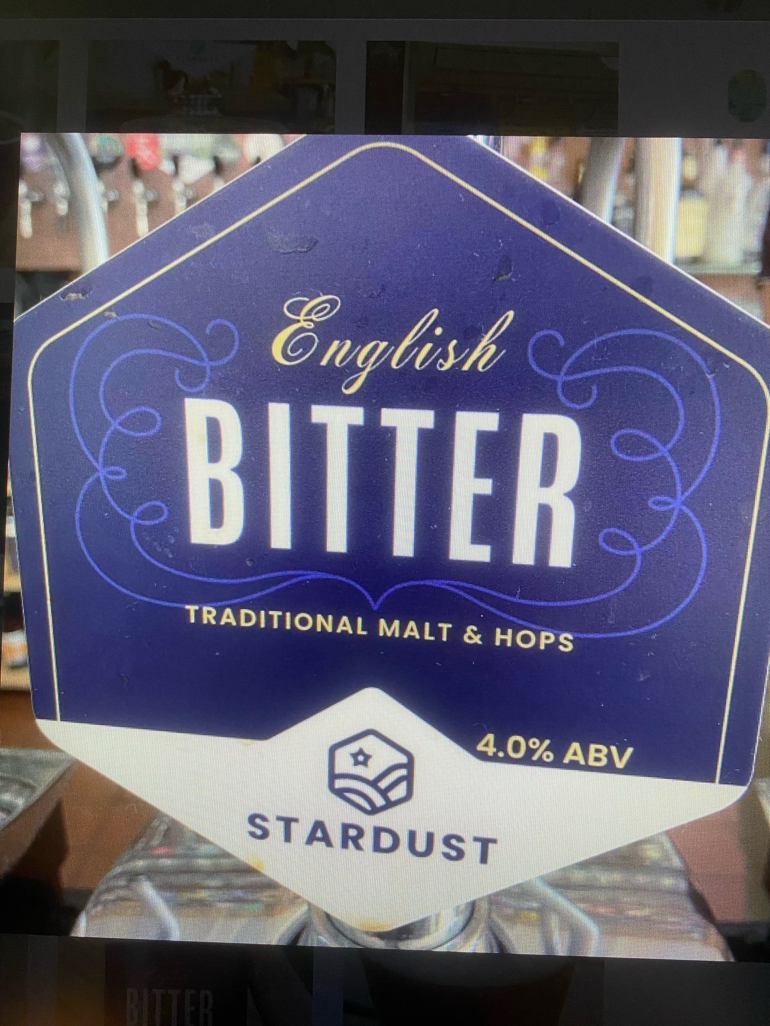 English Bitter, Stardust Brewery Ltd.