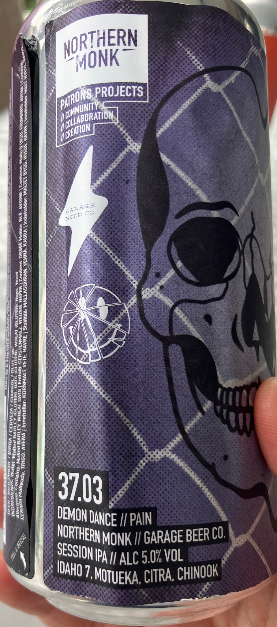 Patrons Project 37.03 // Demondance // Session IPA, England