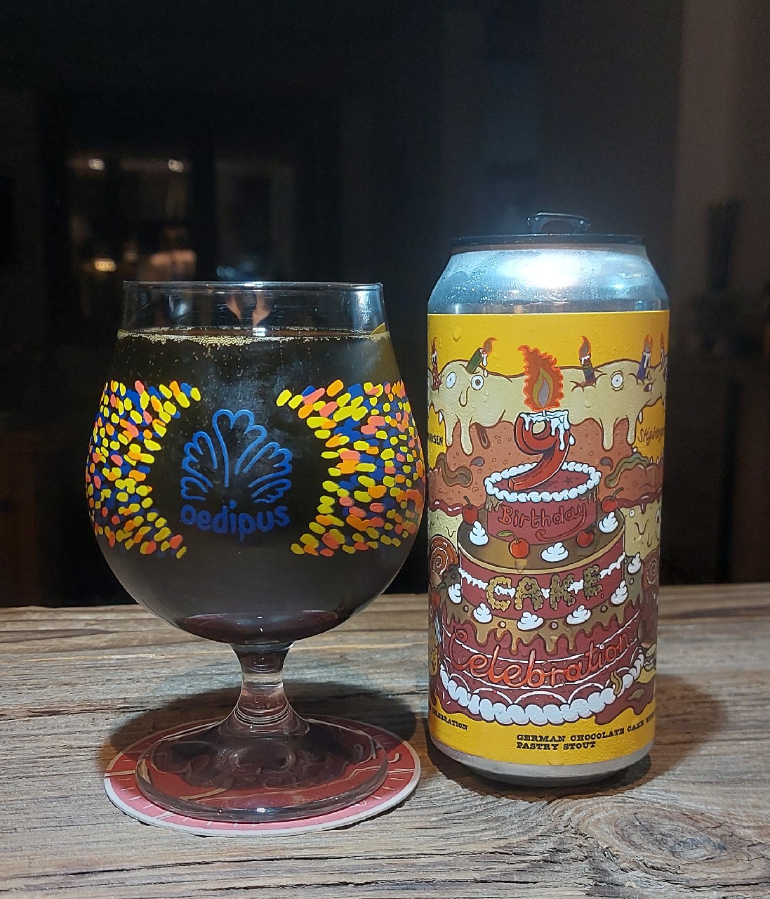 9th Birthday Cake Celebration - German Chocolate Cake With Maple Frosting, Norway