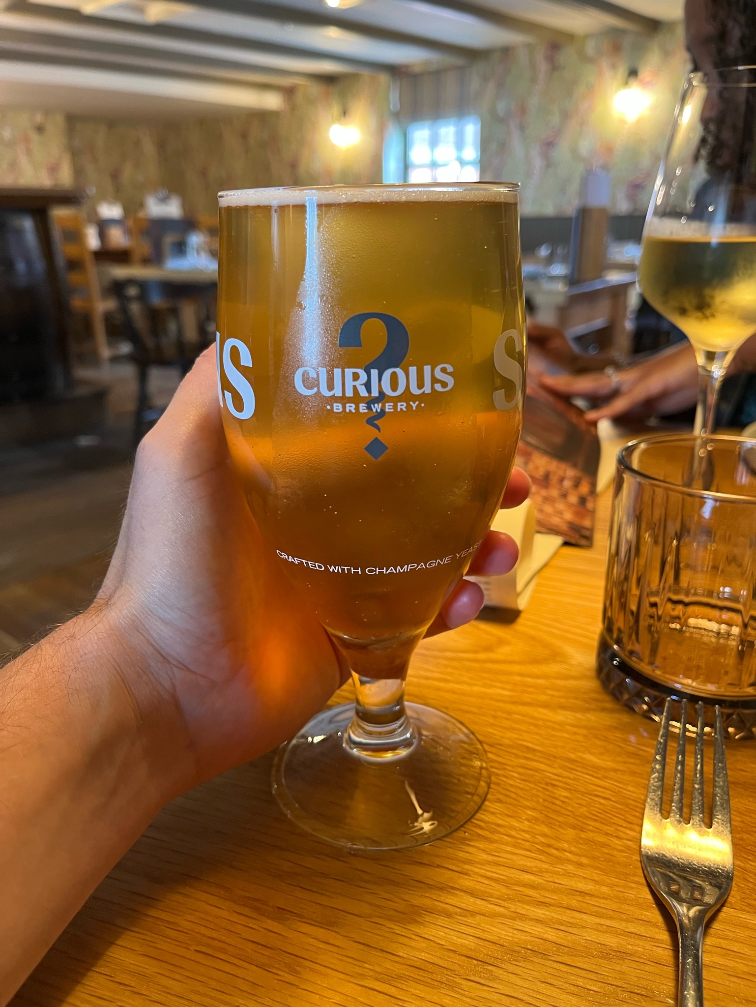 Curious Pilsner 4.0% ABV, England