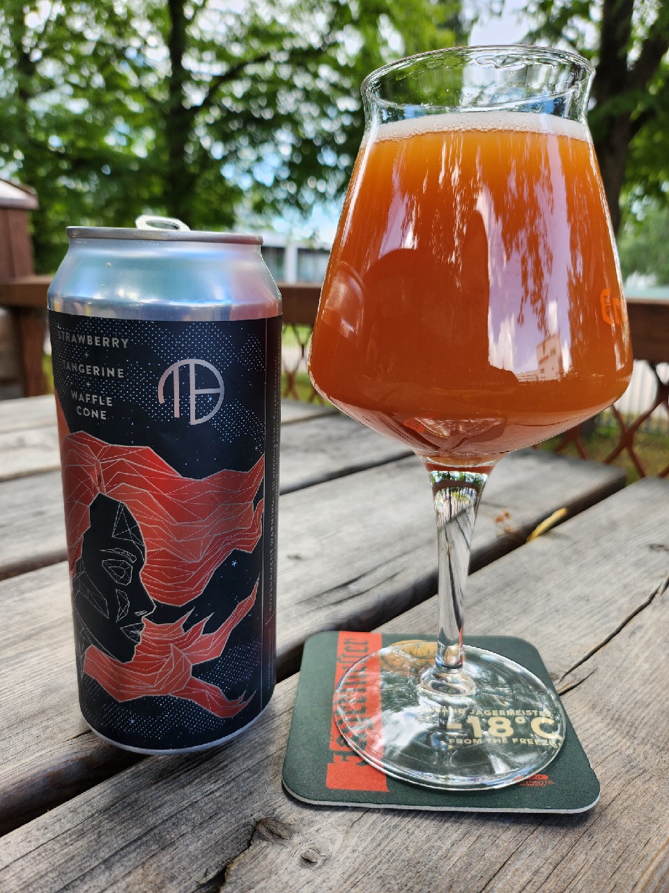 Gemini | Strawberry + Tangerine + Waffle Cone, United States