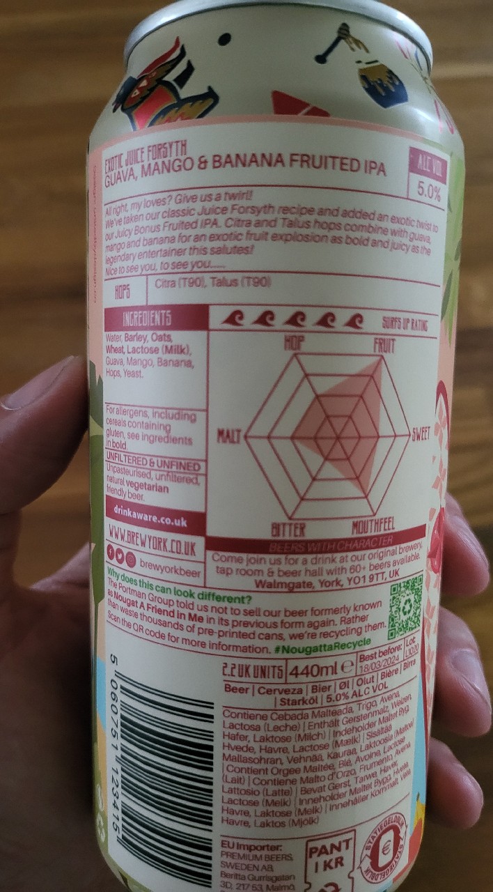 Exotic Juice Forsyth, England