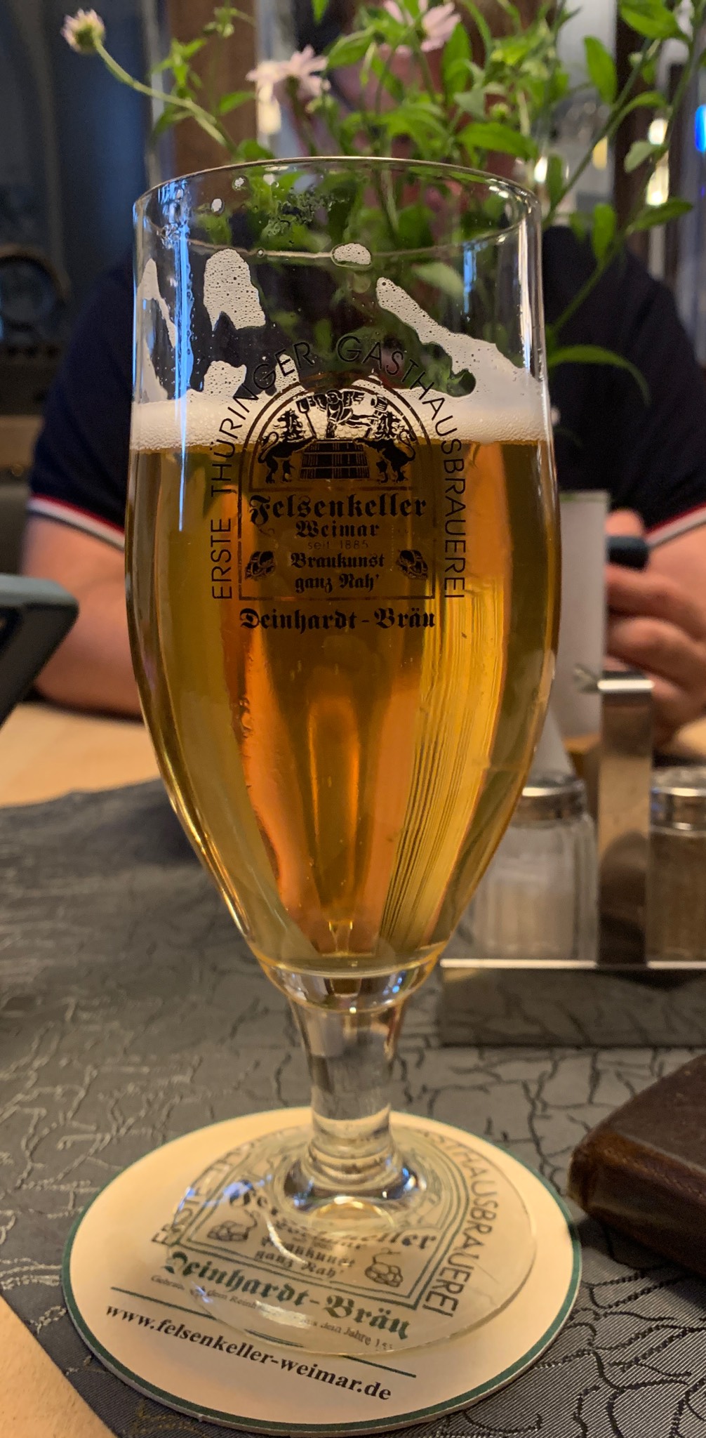 Felsenkeller Sommerbier, Gasthausbrauerei Felsenkeller Weimar