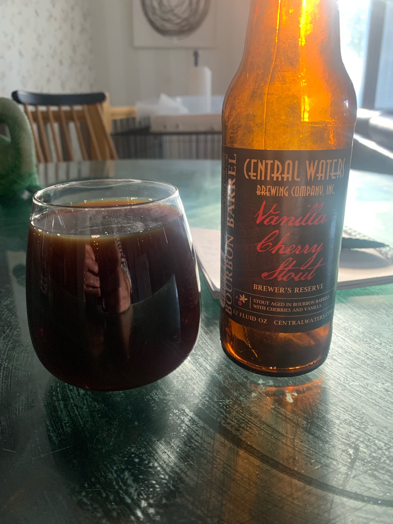 Vanilla Cherry Stout, Central Waters Brewing Company