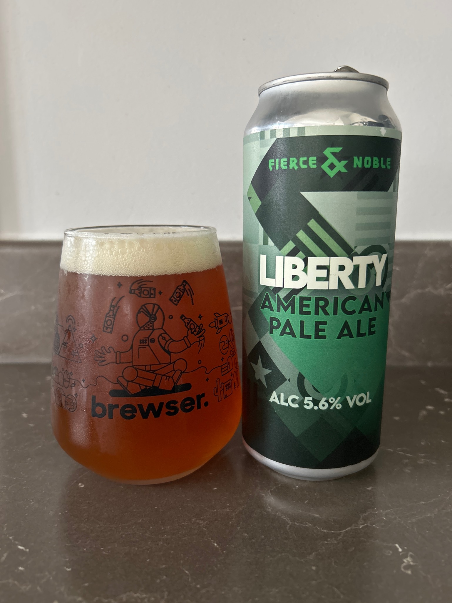 Liberty American Pale Ale, England