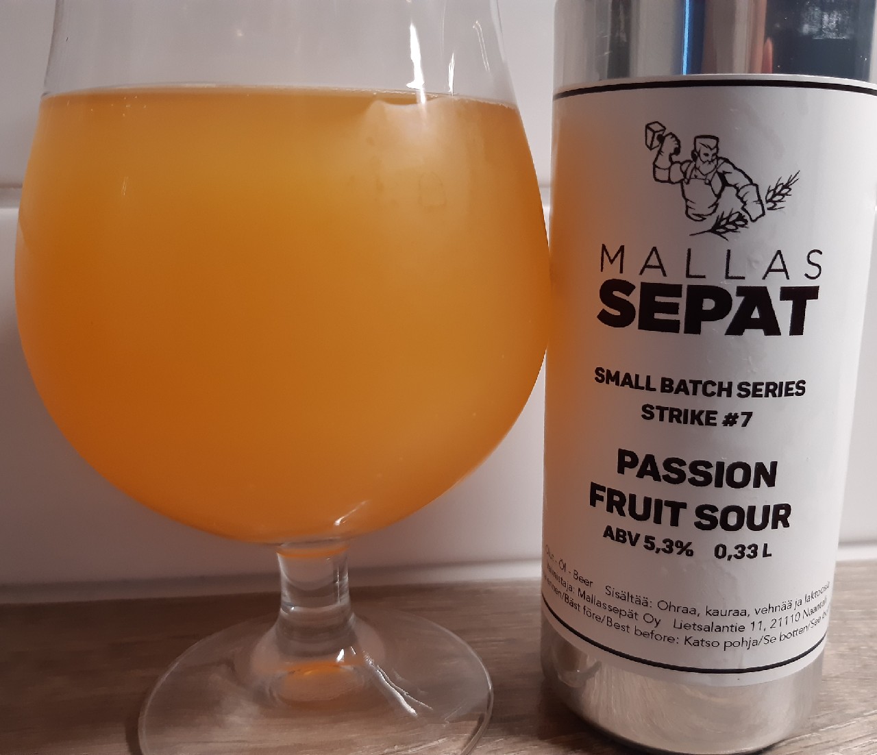 Small Batch Series: Strike #7 - Passion Fruit Sour, Finland