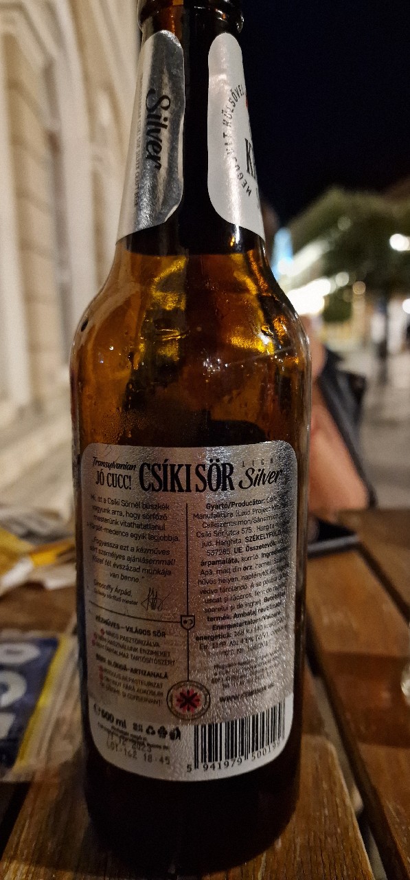 Tiltott Csíki Krém Sör, Romania