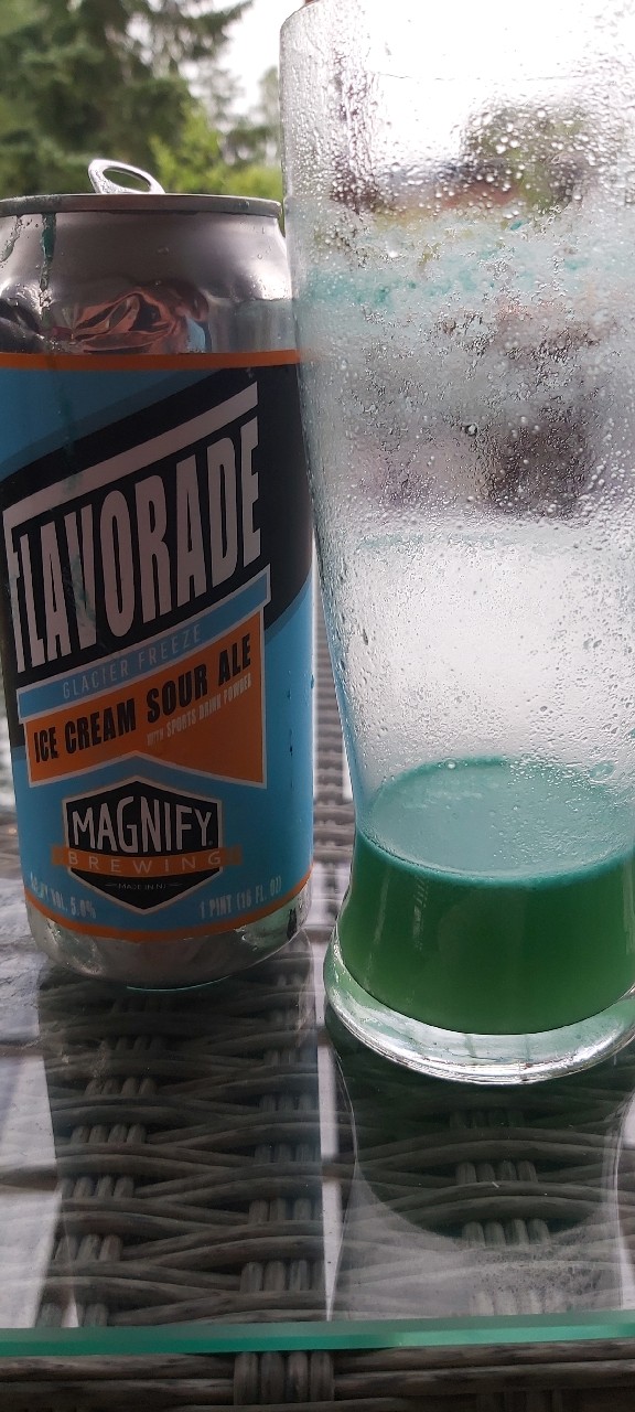 Glacier Freeze Flavorade, Magnify Brewing Company