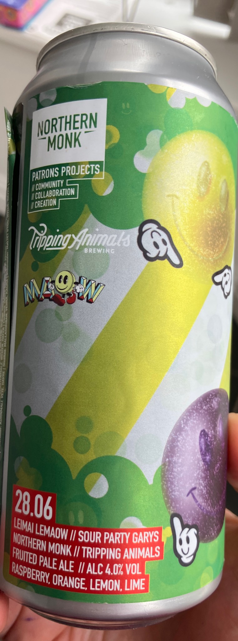 Patrons Project 28.06 // Leimai Lemaow/Sour Party Garys, England