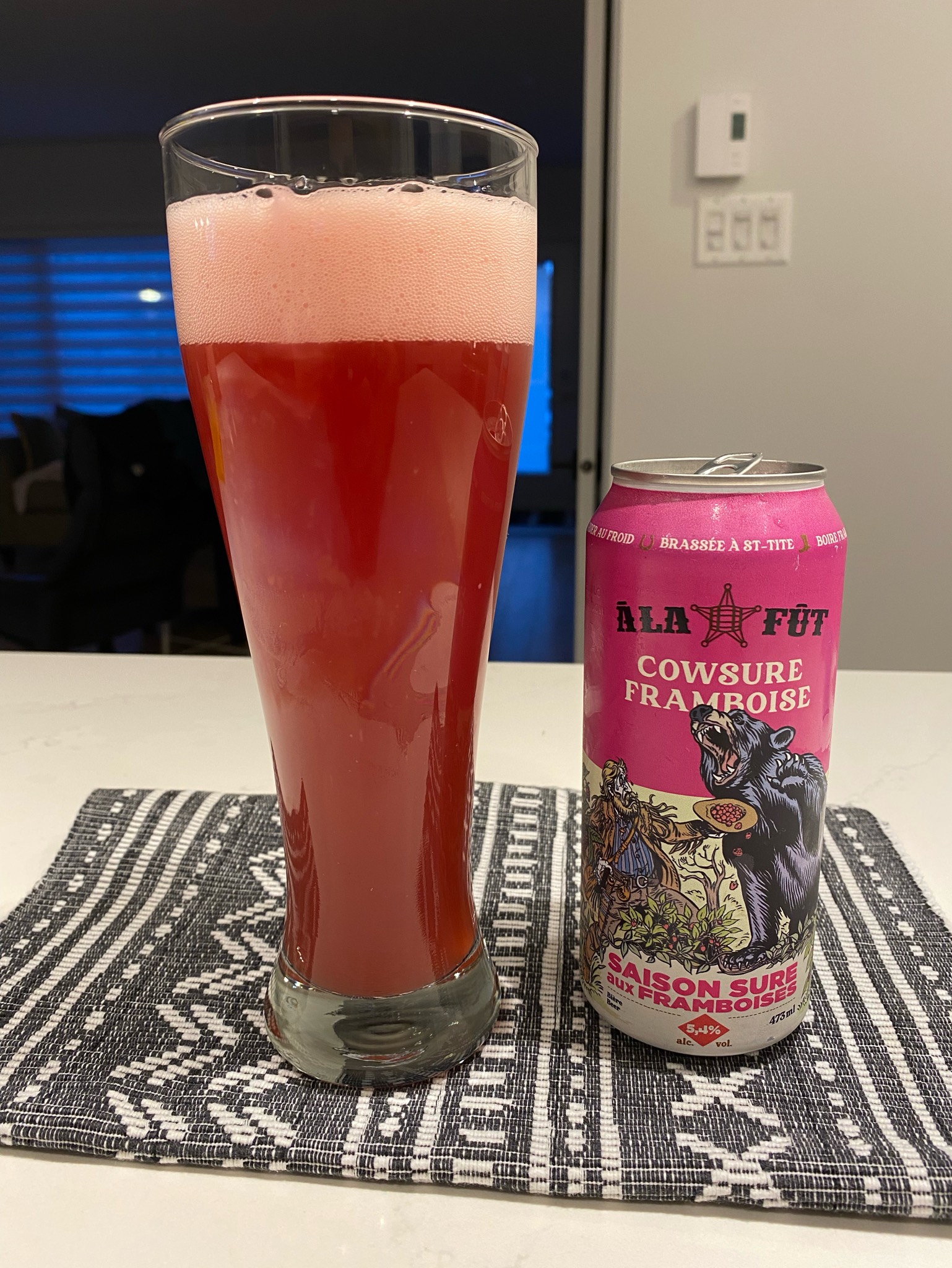 Cowsûre aux Framboises, Canada