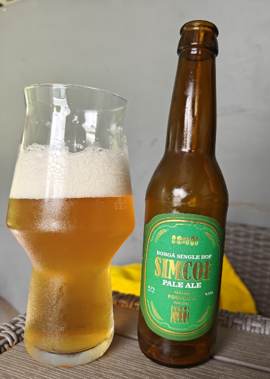 Borgå Single Hop Simcoe Pale Ale, Finland