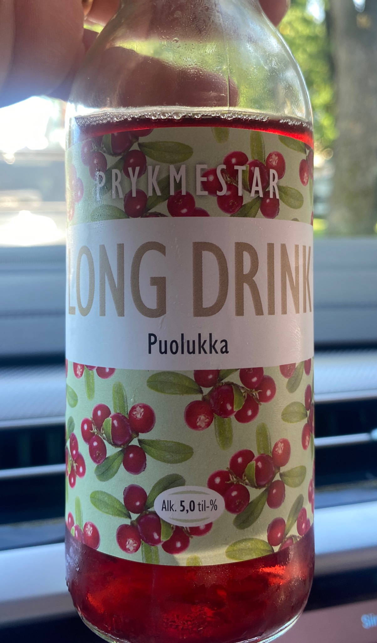 Prykmestar Long Drink Puolukka, Finland