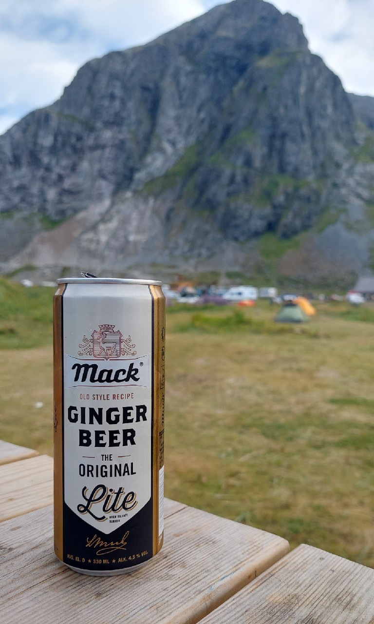 Mack Ginger Beer Lite, Norway