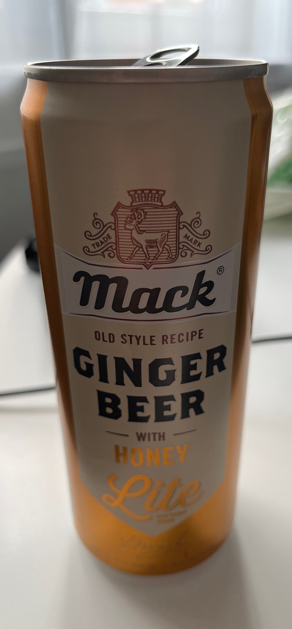 Ginger beer with honey lite, Norway