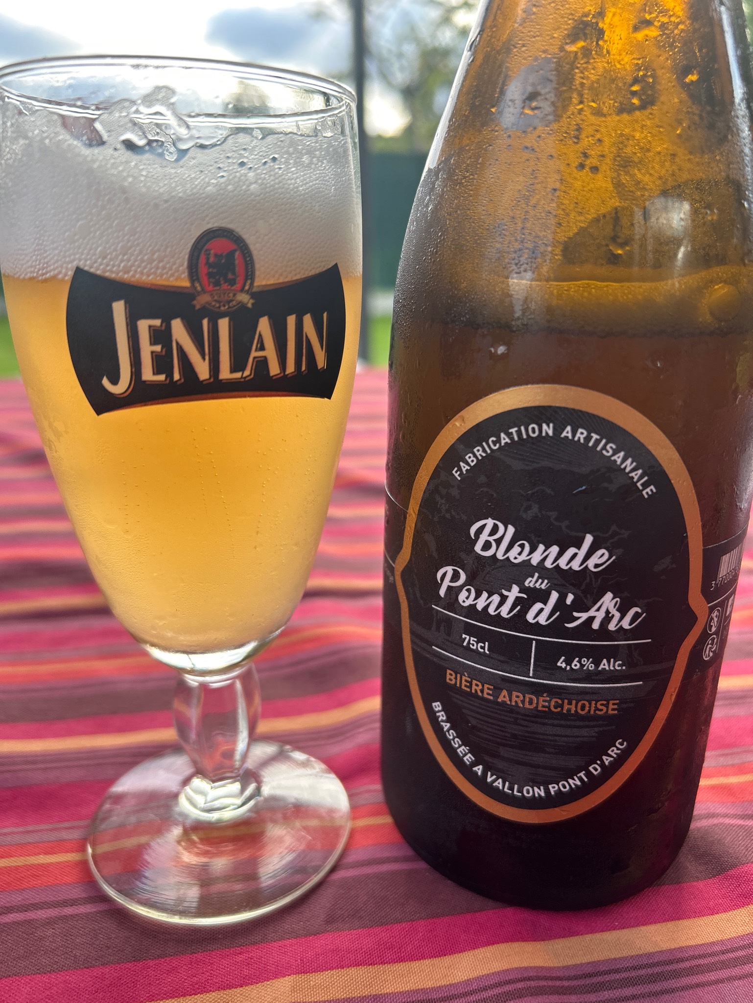 Blonde du Pont d'Arc, France