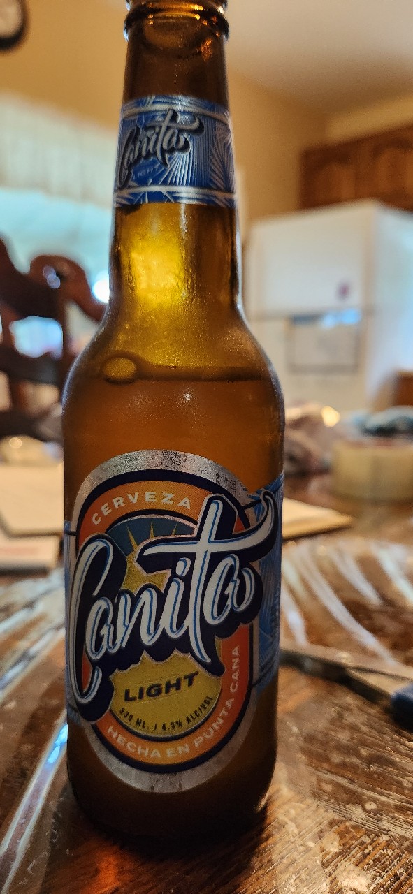 Canita Light Lager, Dominican Republic