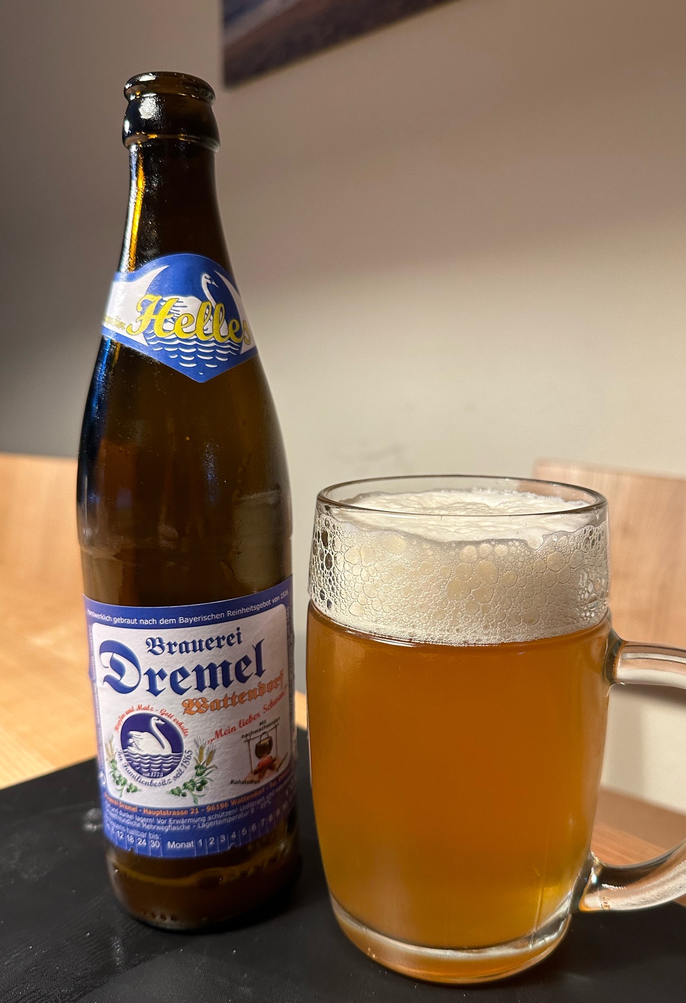 Dremel helles, Brauerei Dremel Wattendorf