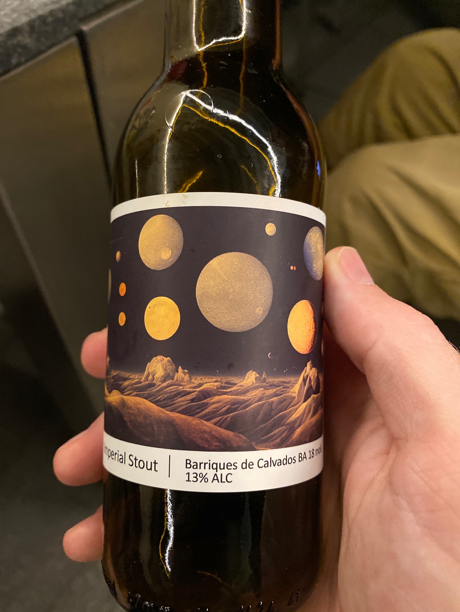 Imperial Stout Barriques De Calvados BA 18 Mois, France