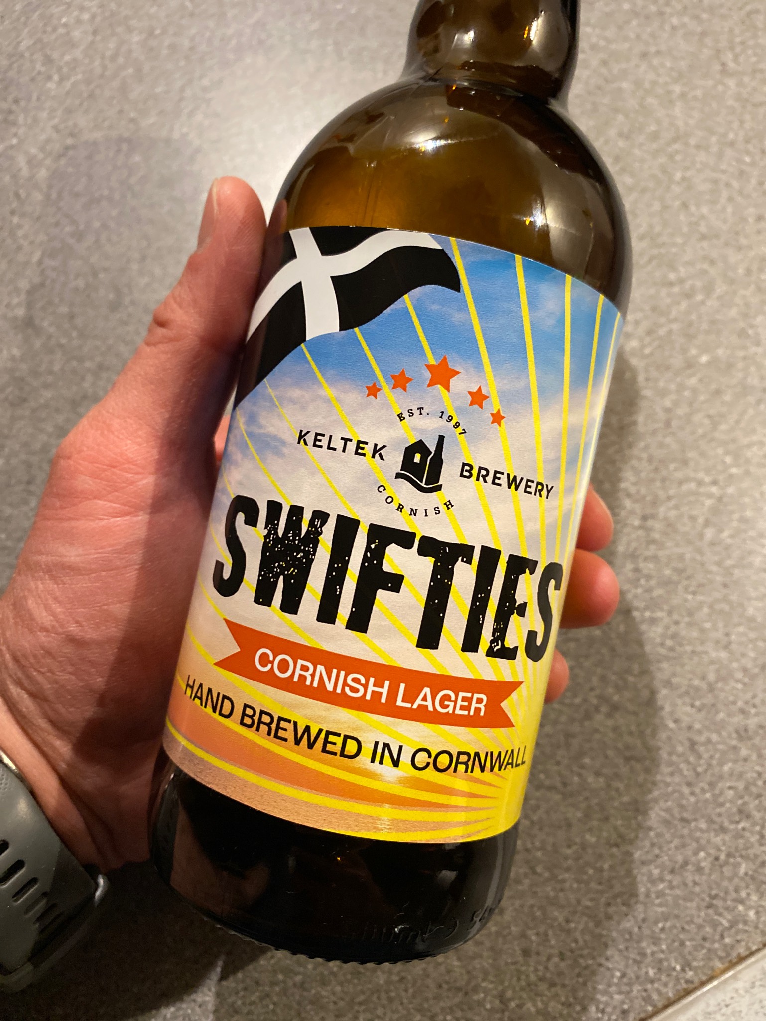 Swifties Cornish Craft Lager, England