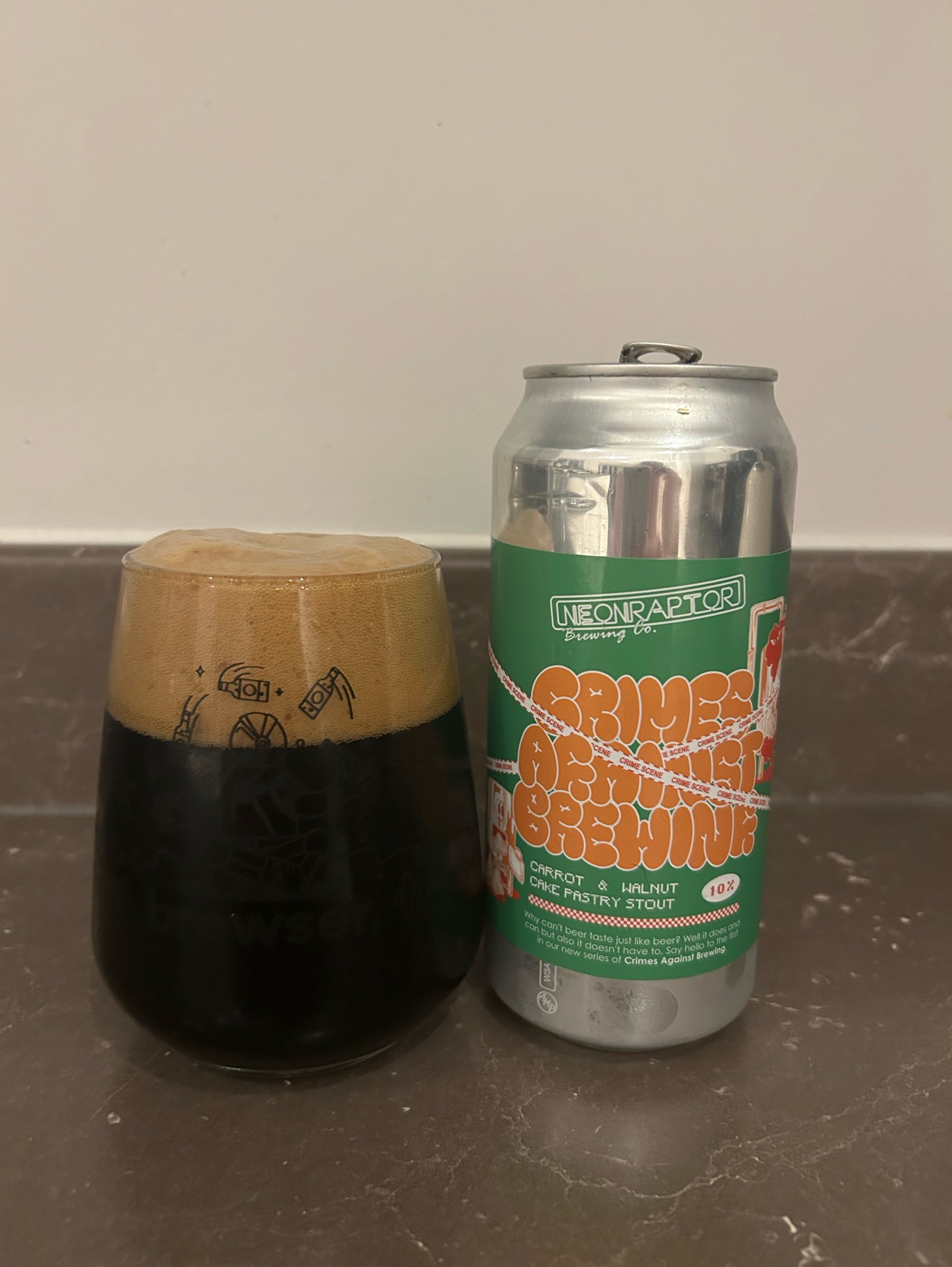 Crimes Against Brewing: Carrot And Walnut Cake, England