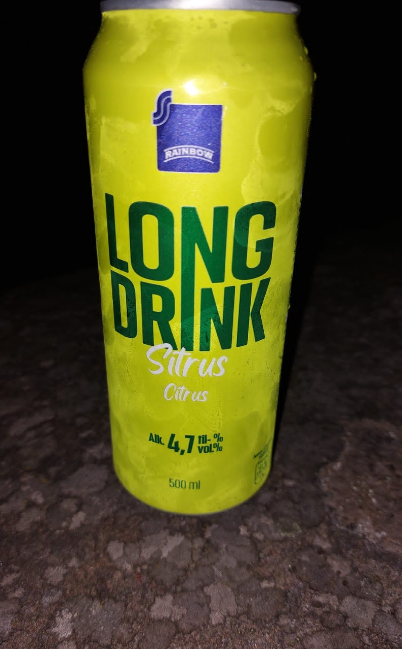 Rainbow Long Drink Sitrus, Finland