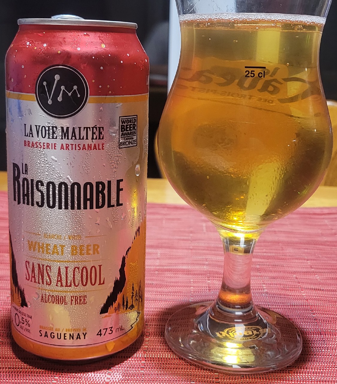 La raisonnable - blanche, Canada