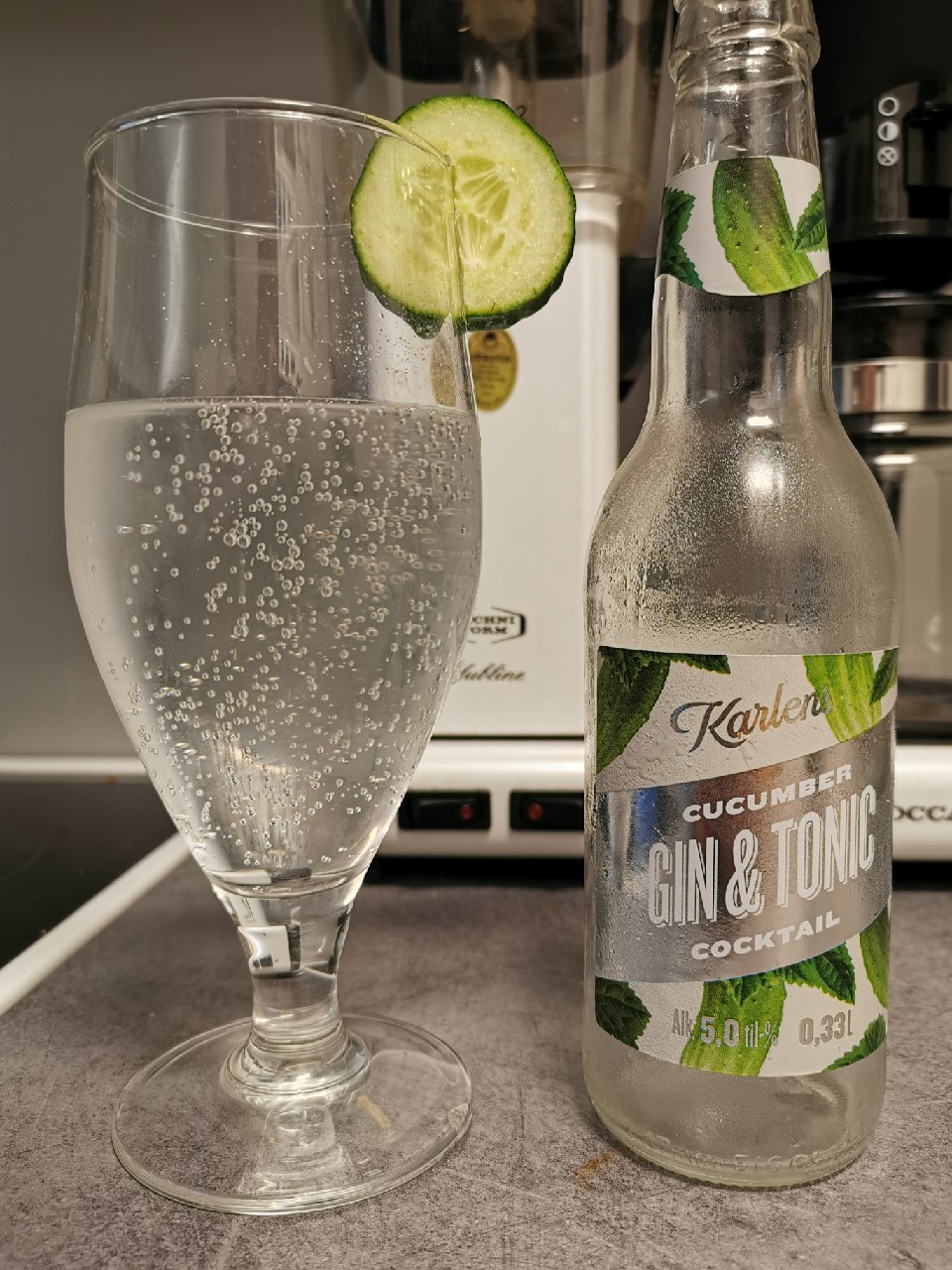 Karlens Cucumber Gin & Tonic Cocktail, Finland