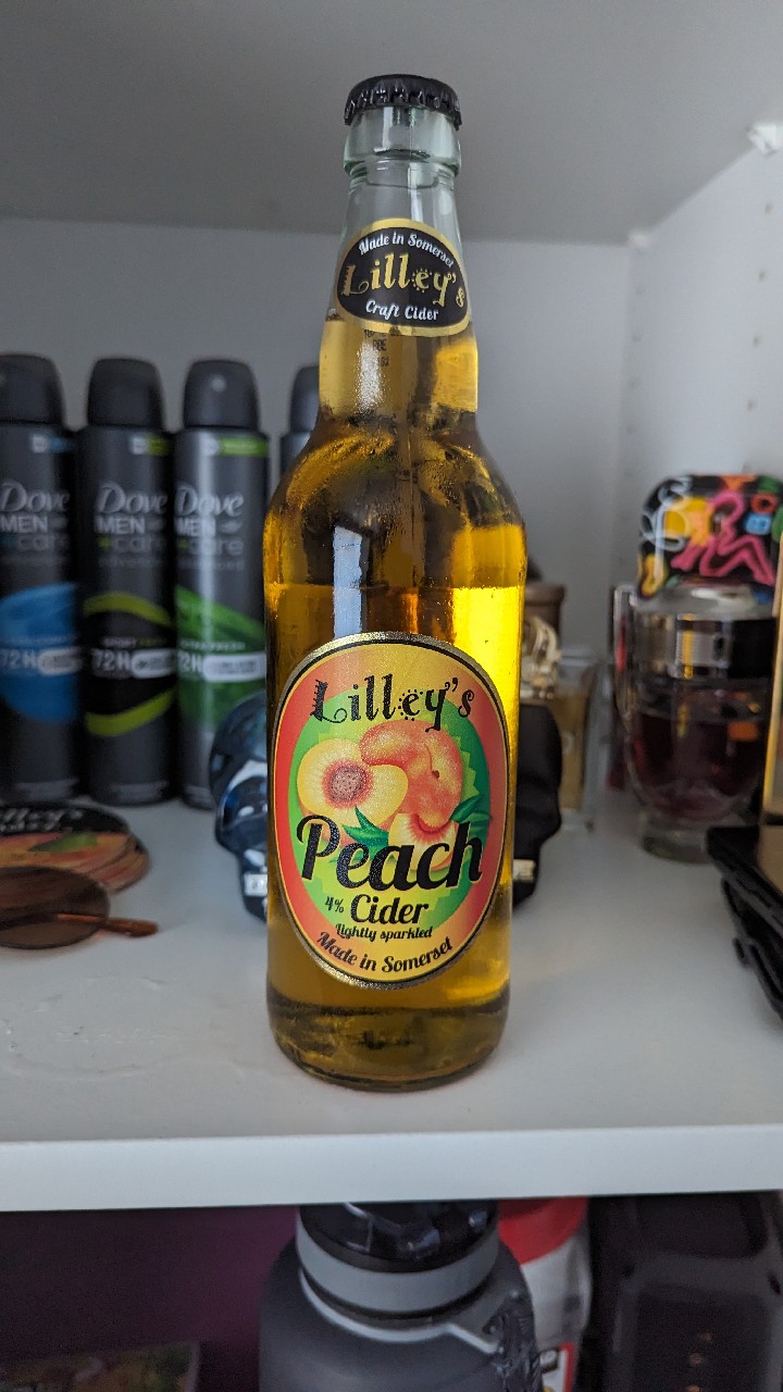 Lilley's Peach Cider, England