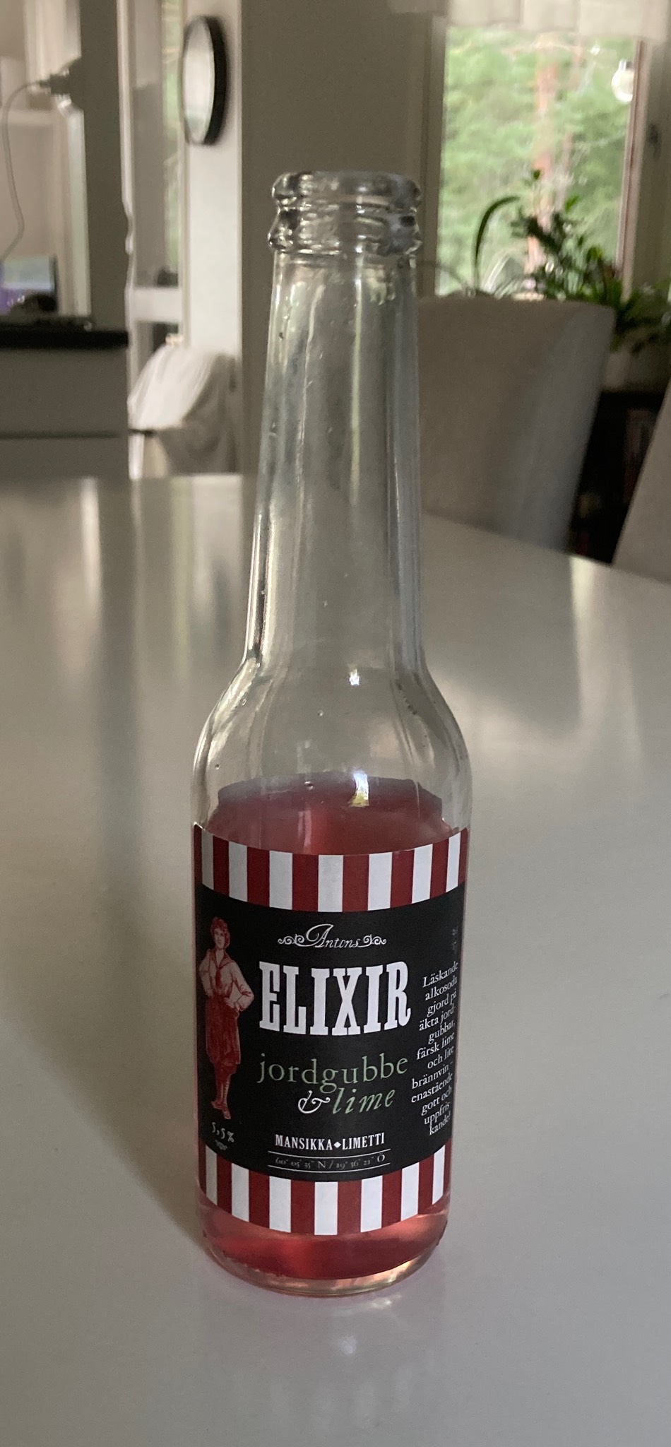 Antons Elixir Jordgubbe-Lime | Mansikka-Limetti, Finland