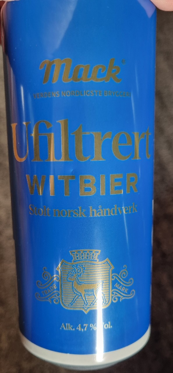 Mack Pilsner Ufiltrert, Norway