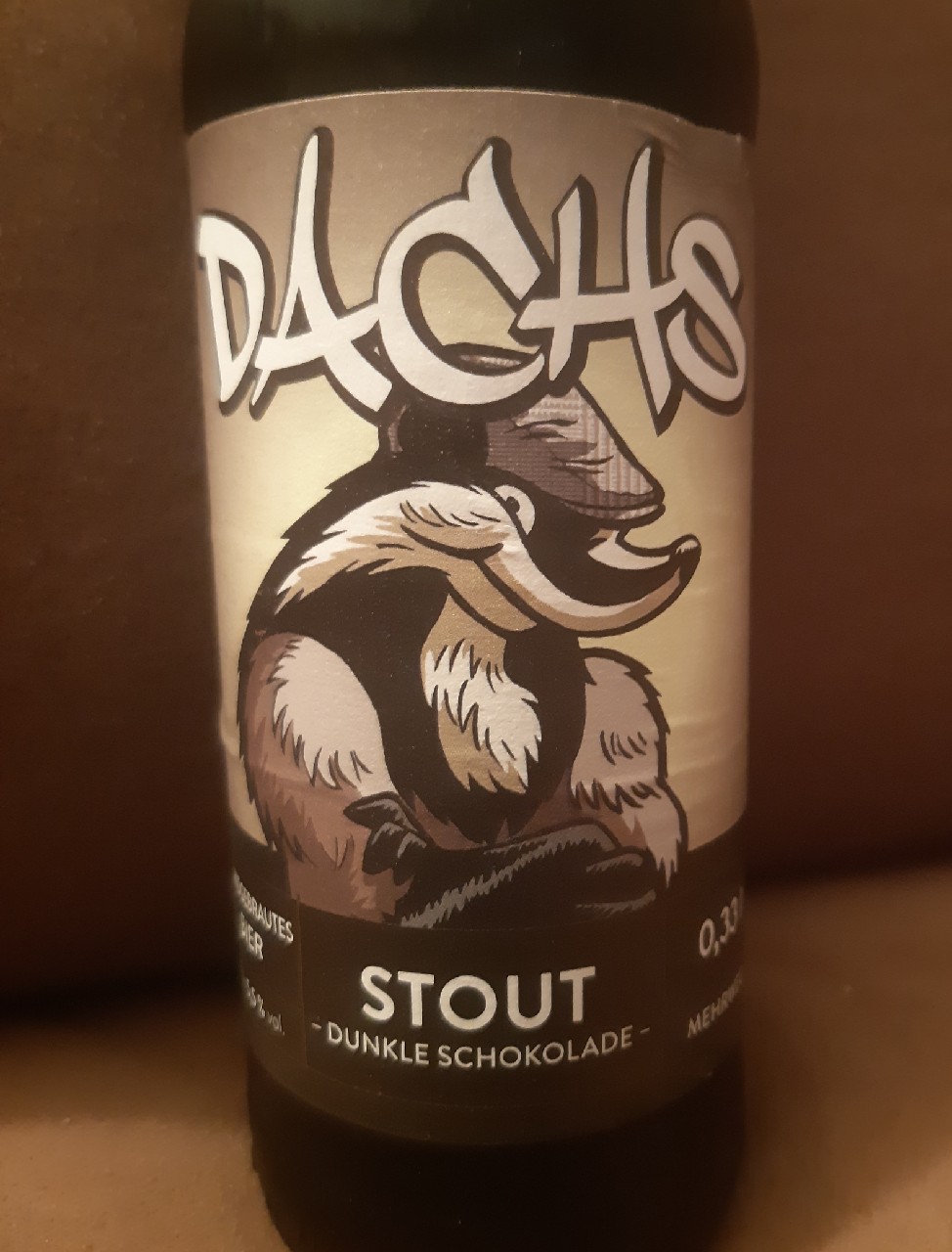 Stout Dunkle Schokolade, Dachs Brauhandwerk GmbH