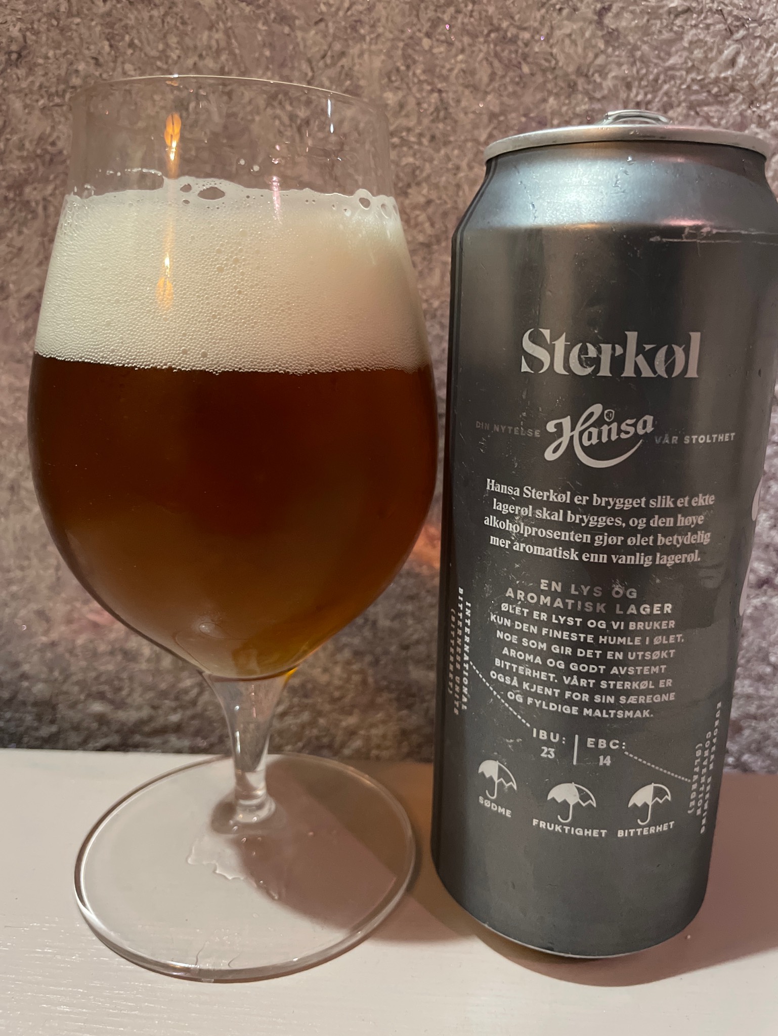 Hansa Spesial Sterkøl, Norway
