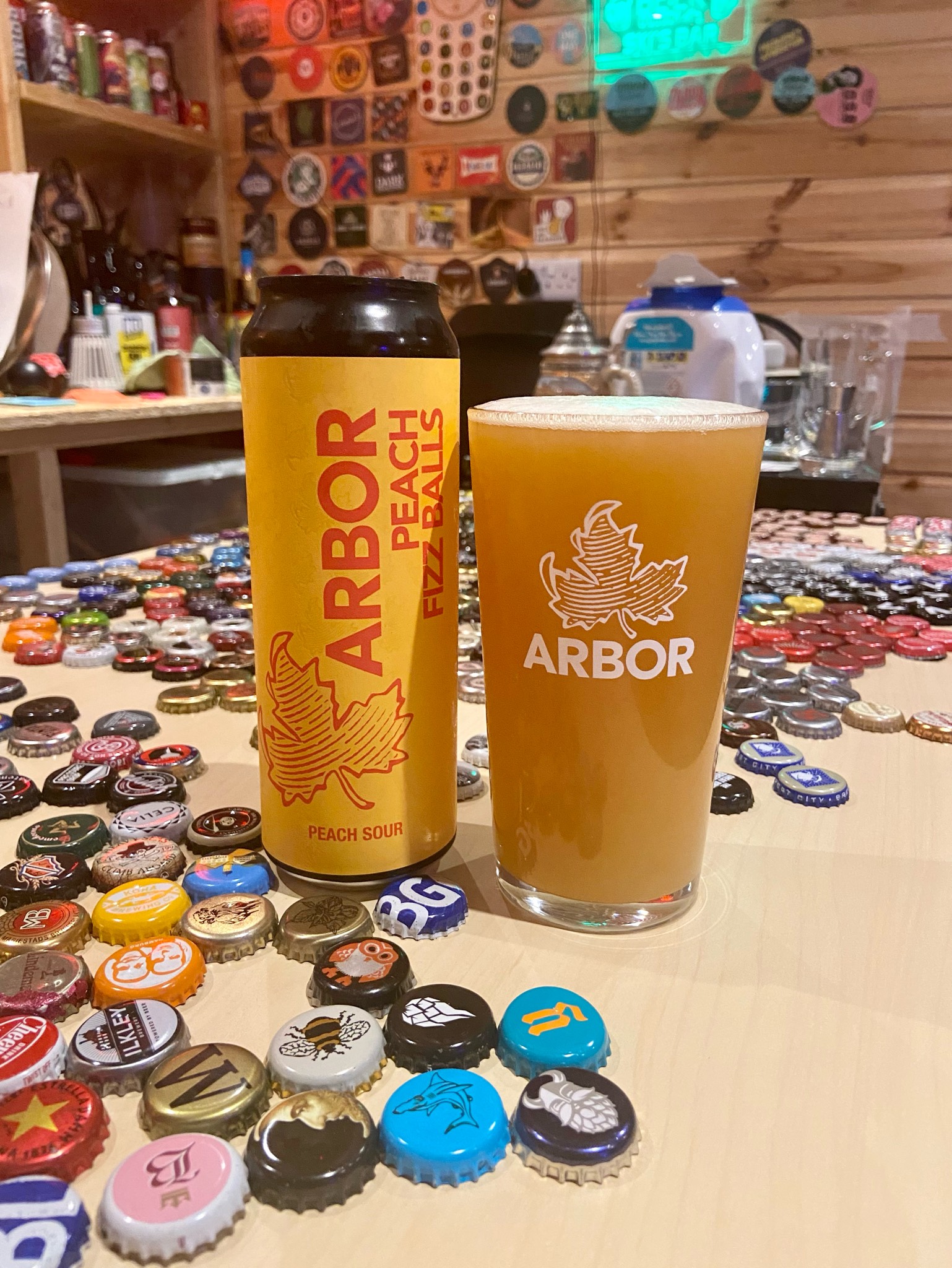 Peach Fizz Balls, England