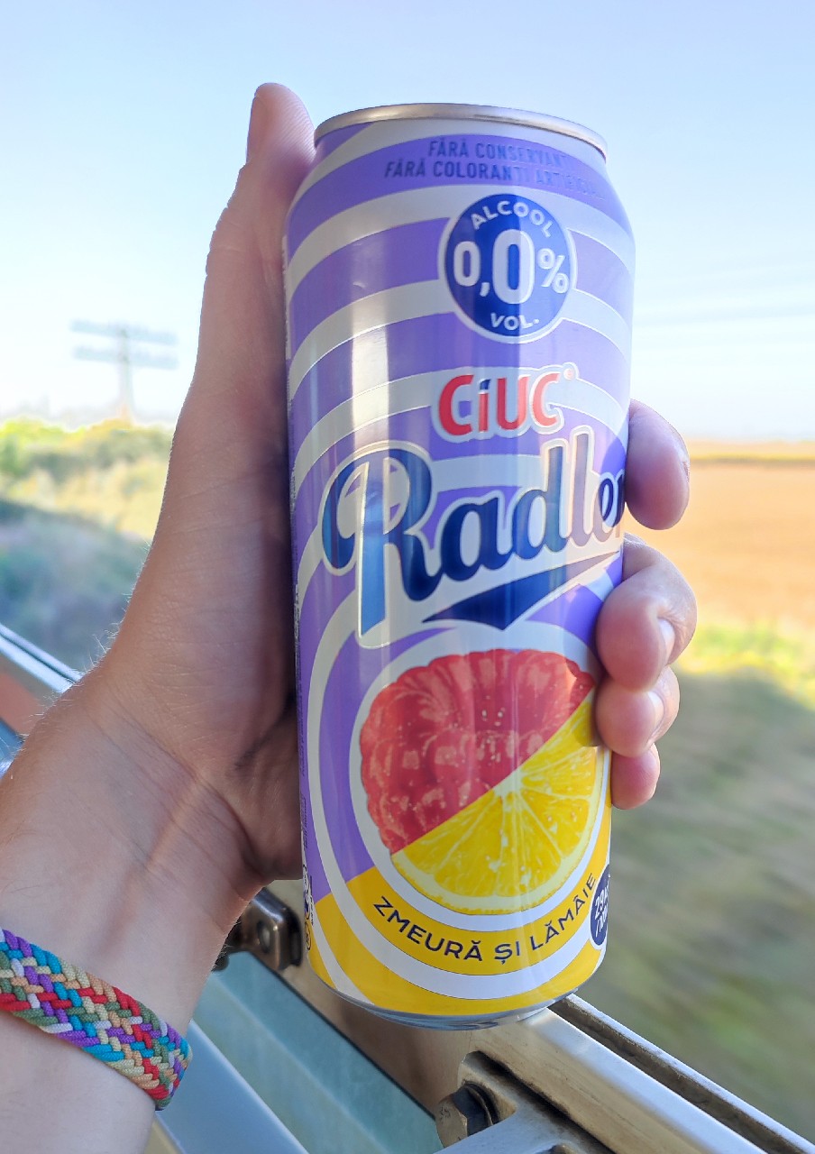 Ciuc Radler Zmeură și Lămâie, Romania