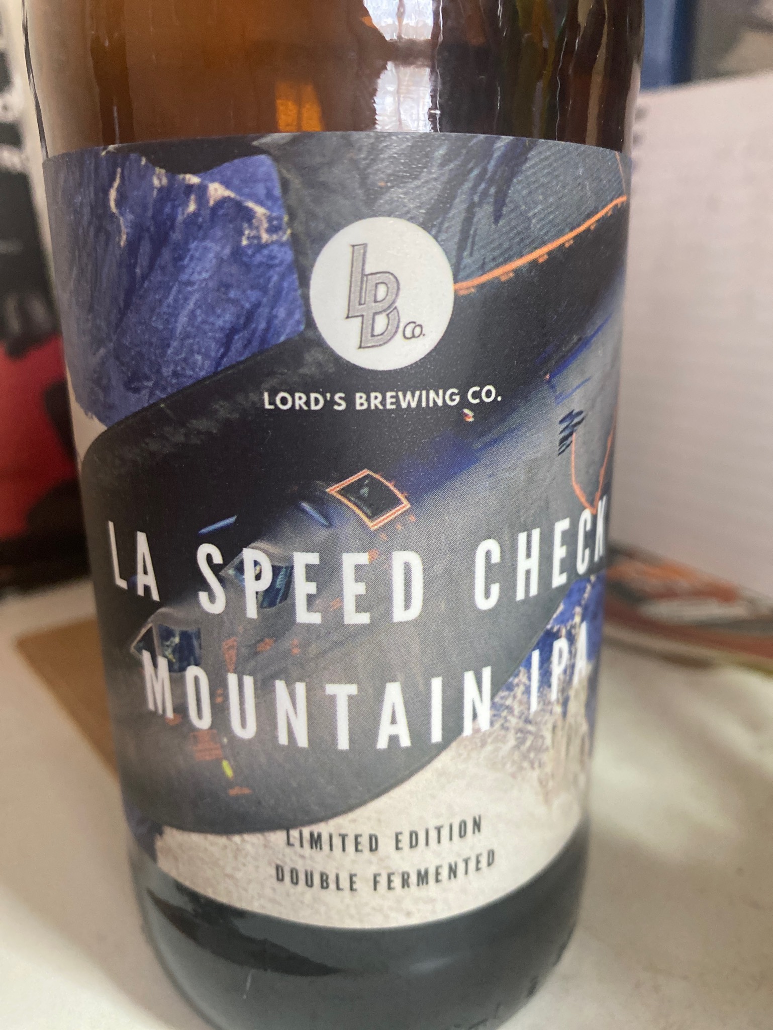 LA Speed Check - Mountain IPA, England