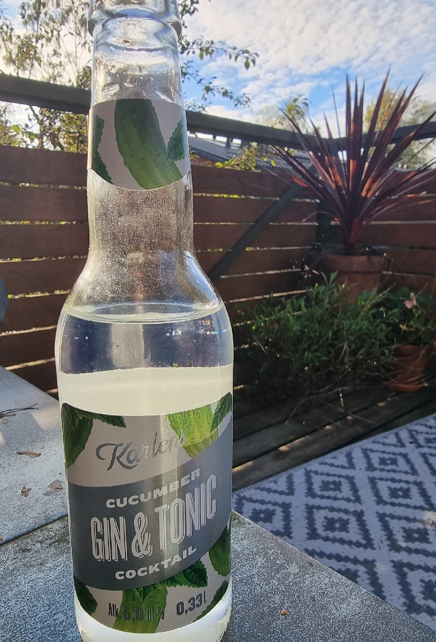Karlens Cucumber Gin & Tonic Cocktail, Finland