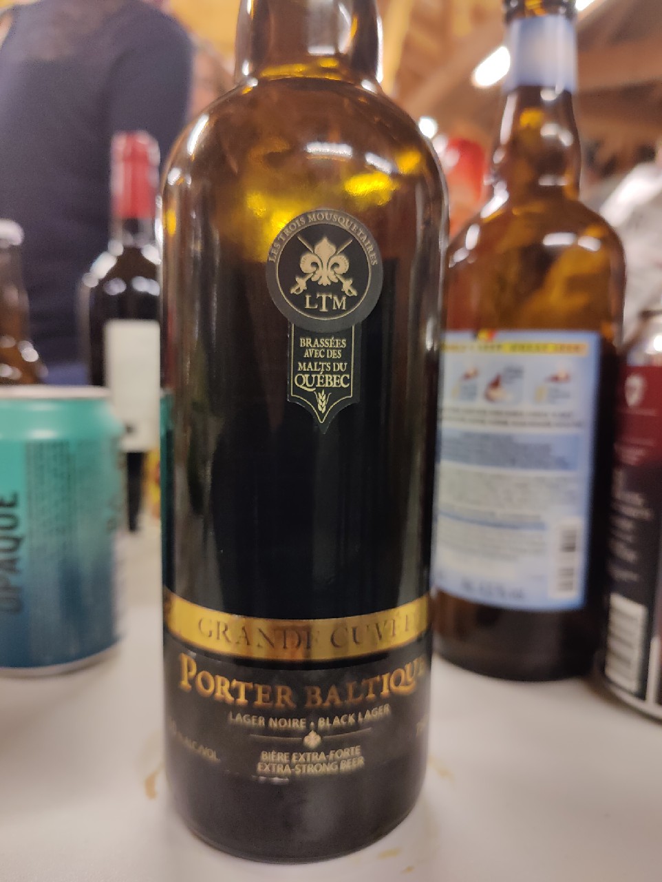 Grande Cuvée Porter Baltique, Canada