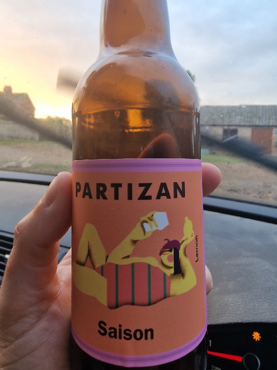 Partizan Raspberry & Lemon Saison, England