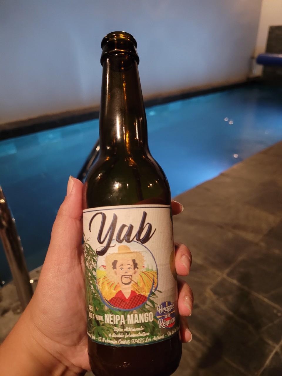 Yab NEIPA Mango, Réunion