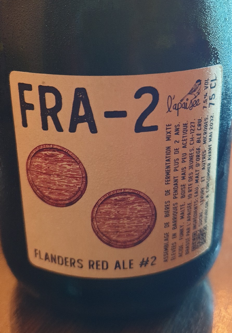 Flanders Red Ale #2, Switzerland
