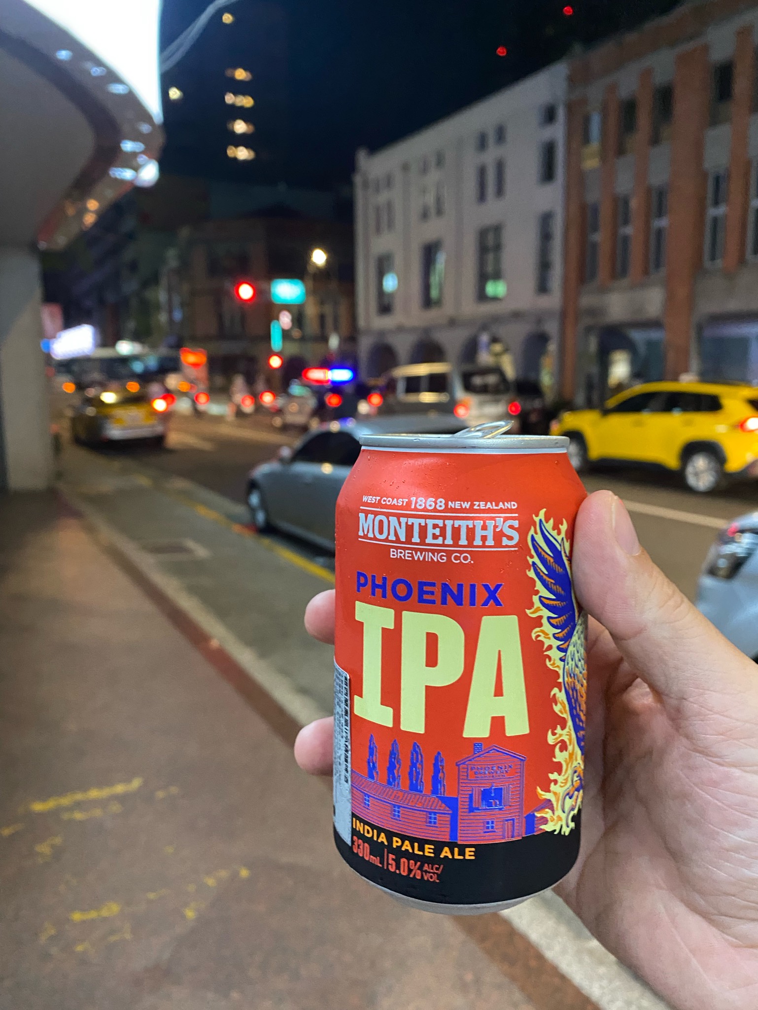 Monteith's Phoenix IPA, New Zealand