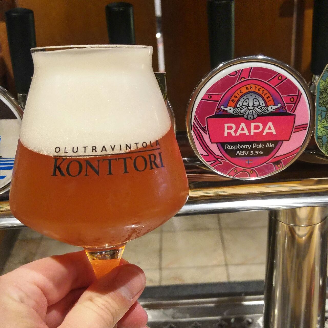 Rapa Rasberry Pale Ale, Norway