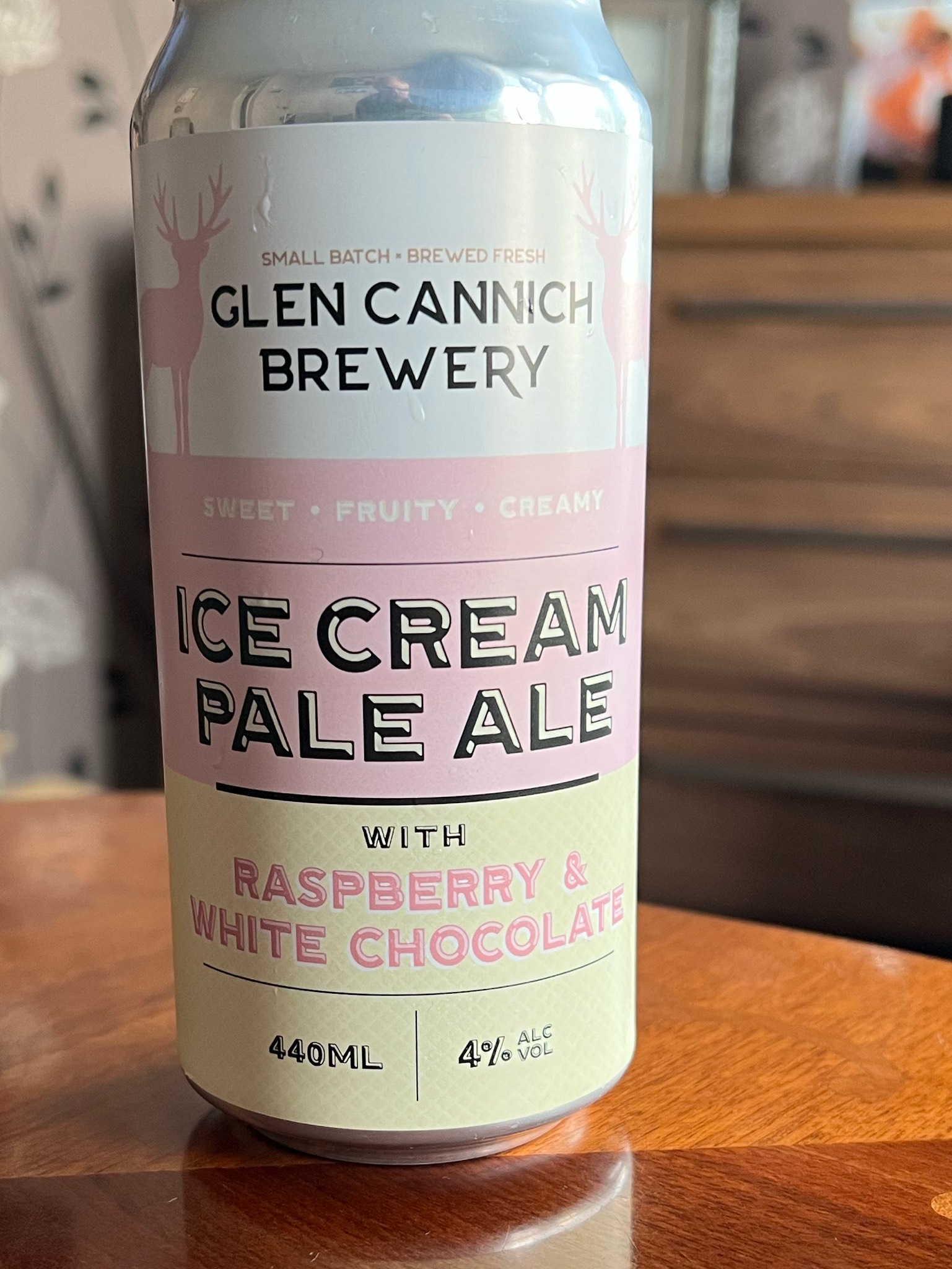 Ice Cream Pale Ale with Raspberry & White Chocolate, Northern Ireland