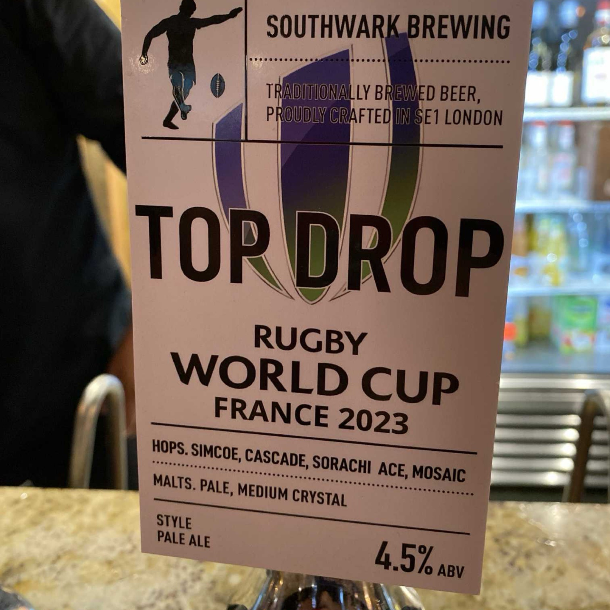 Top Drop - Rugby World Cup France 2023, England