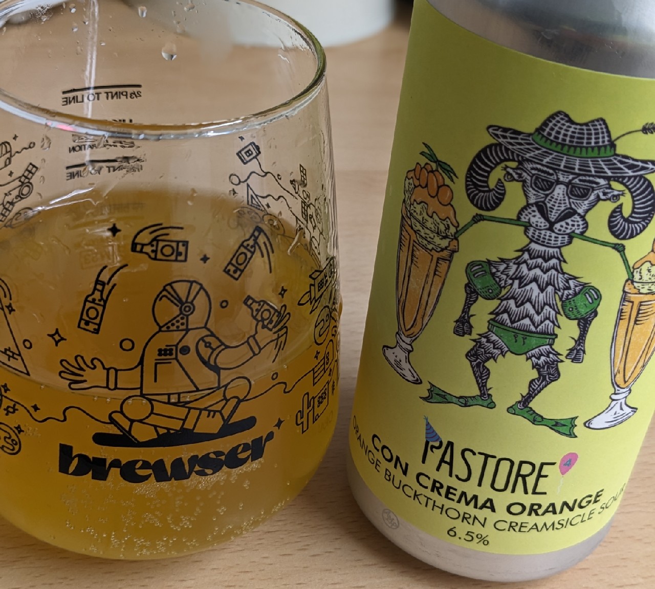 Con Crema Orange, England