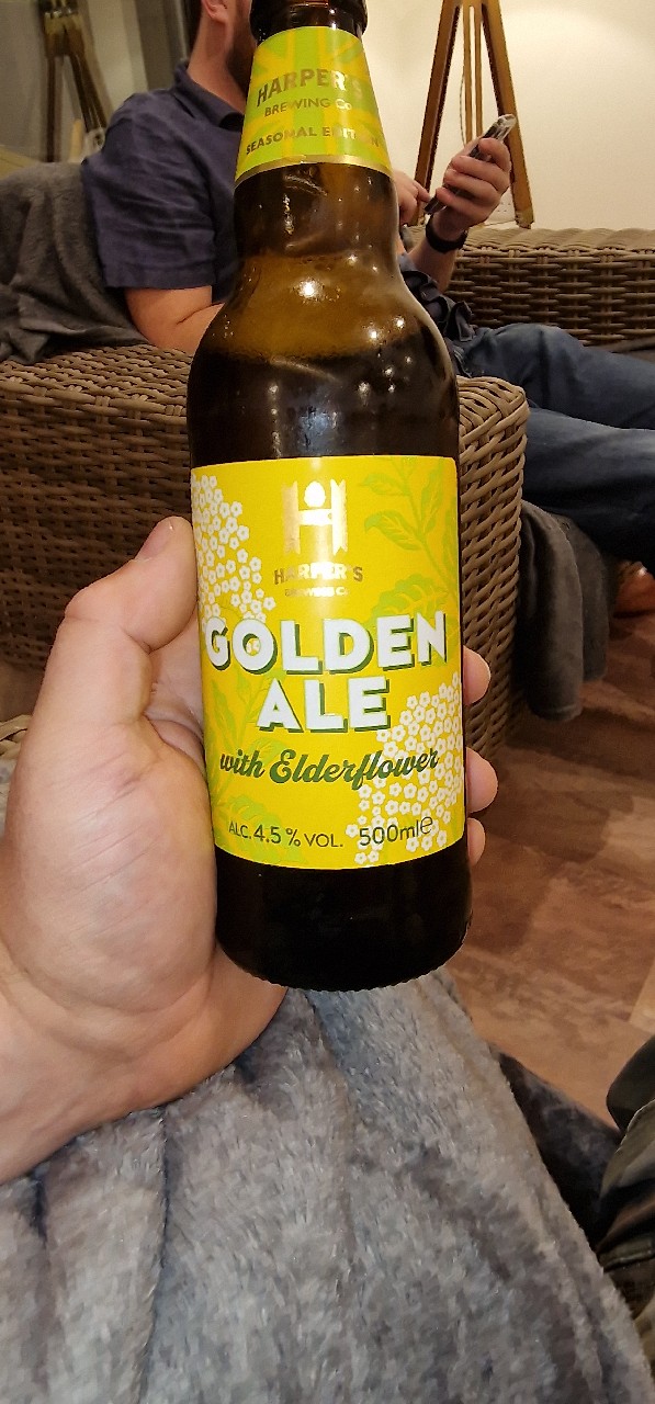 Golden Ale with Elderflower, England