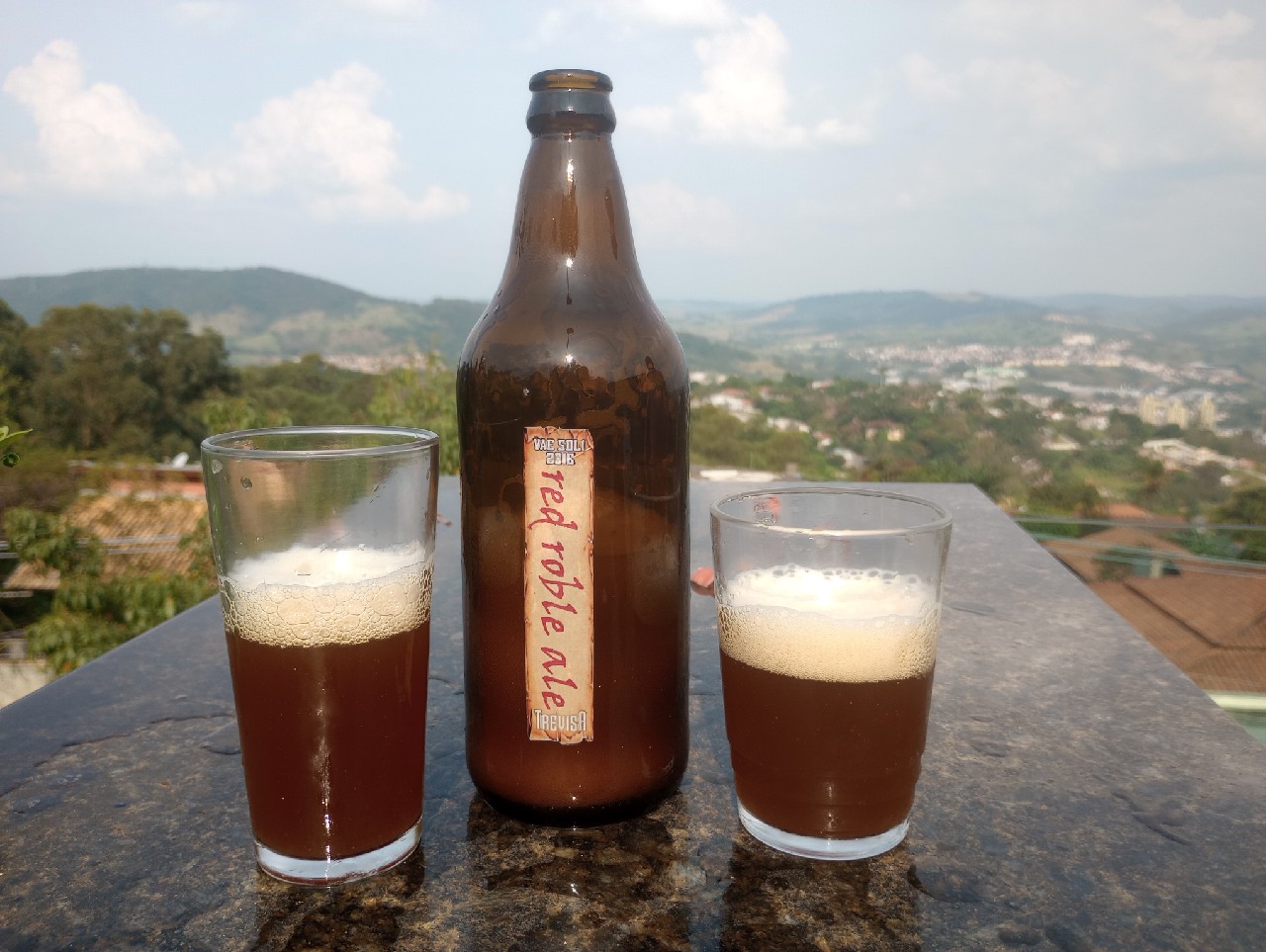 trevisa red roble ale - barrel aged, Brazil