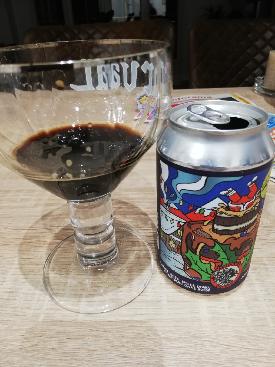 Barrel Aged Upside Down Christmas Cake 2020, Norway