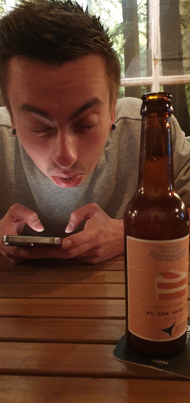 At the snug Café, Germany